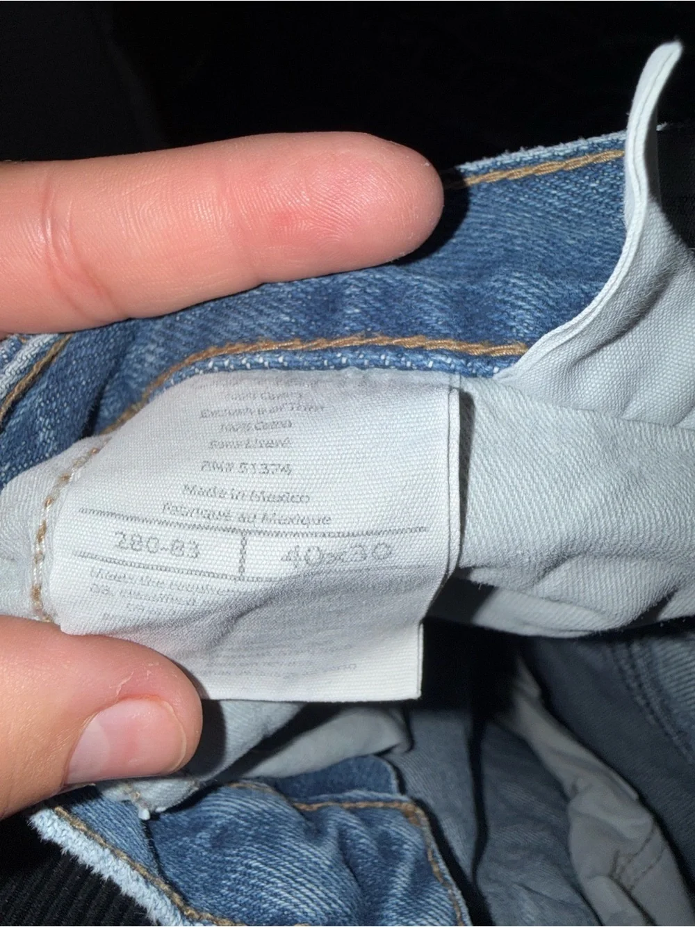 Levis carhartt blue